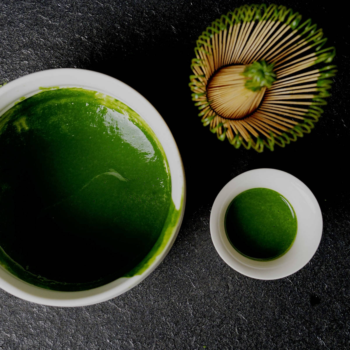 Matcha Koicha Zubereitung