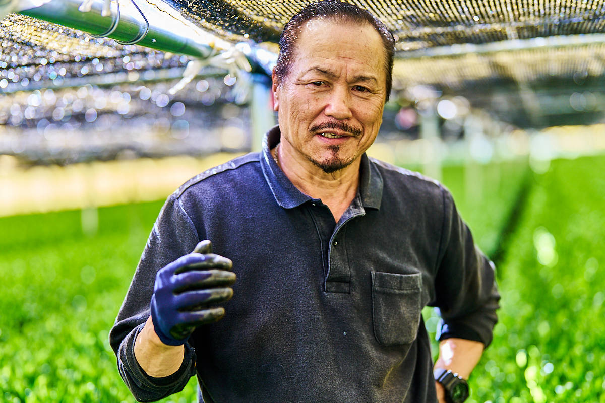 Sakamoto-San im Tanagake Zelt