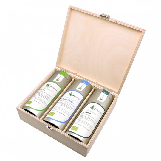 3 japanische Grüntee Sorten