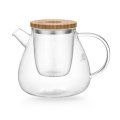 Friedos Teekanne 900ml mit Glassieb leer