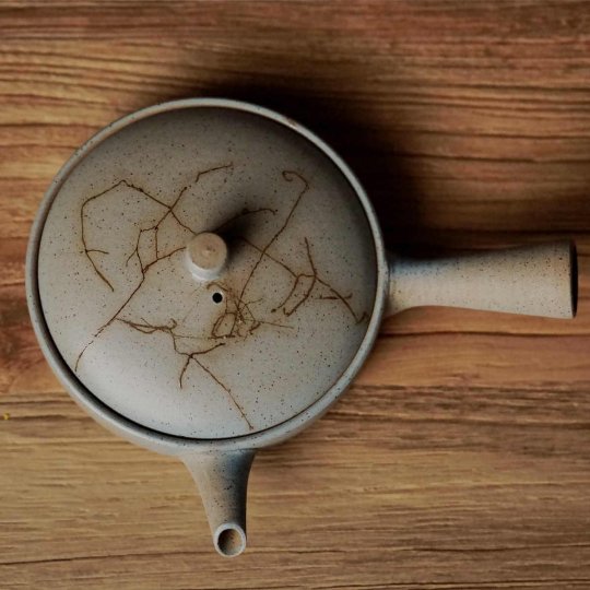 Mogake Yakishime blau