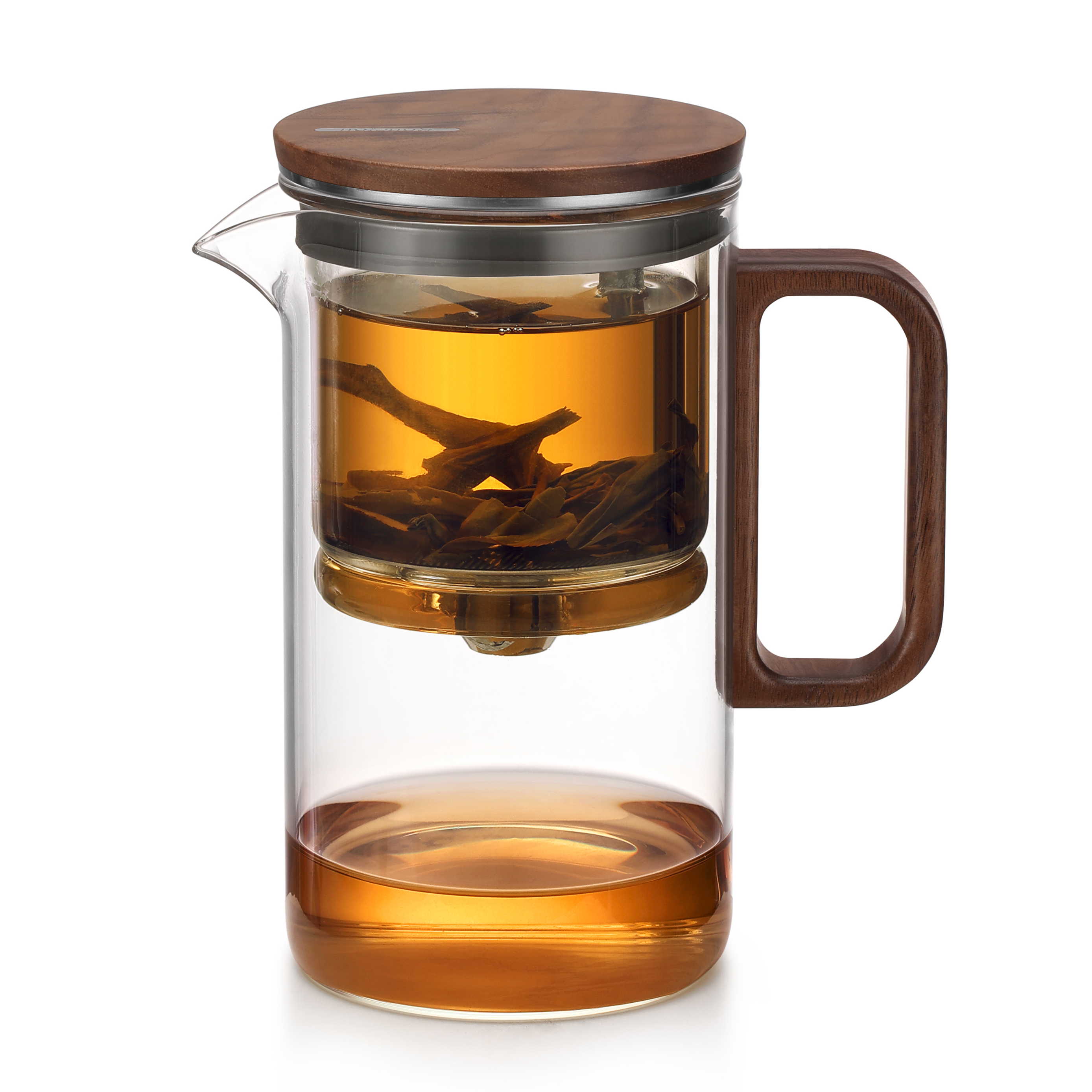 Teekannen aus Glas