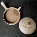 Kyusu Teekanne Mogake Yakishime Moonlight Deckel