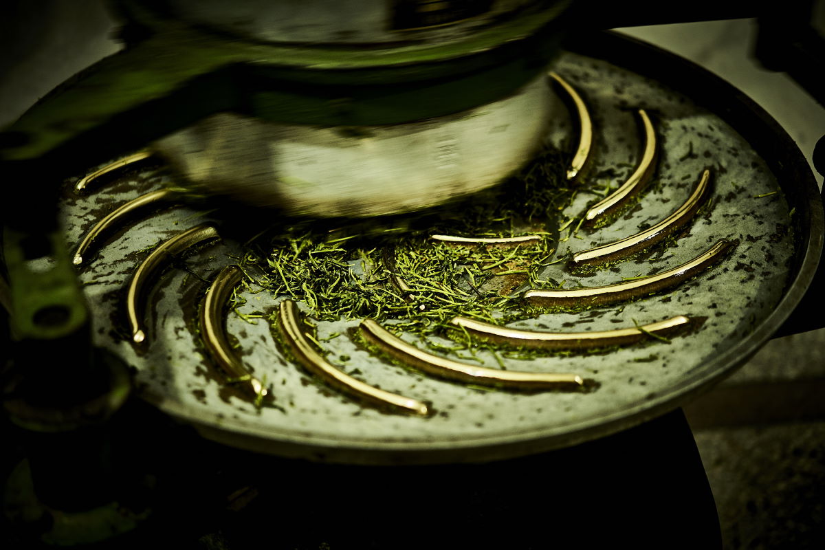 Rollmaschine für grünen Tee