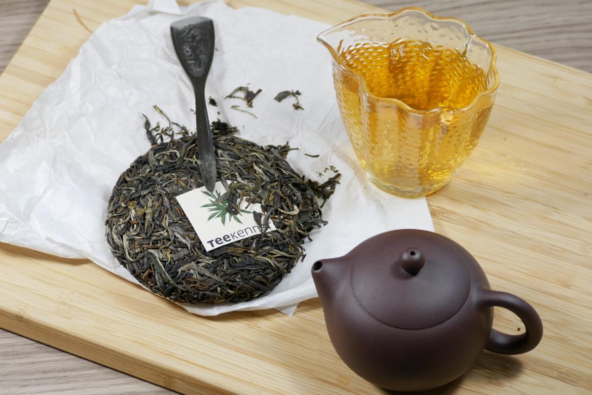 Zubereitung von Sheng Pu-Erh Tee