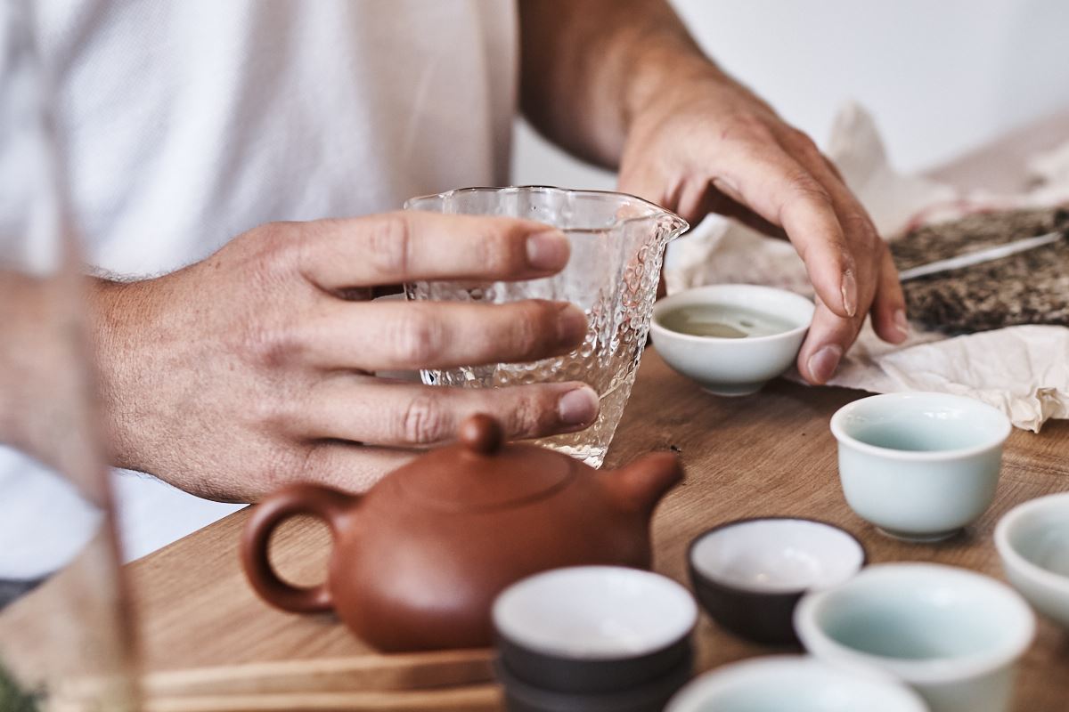 Tee-Zubehoer für die Oolong-Tee Zubereitung