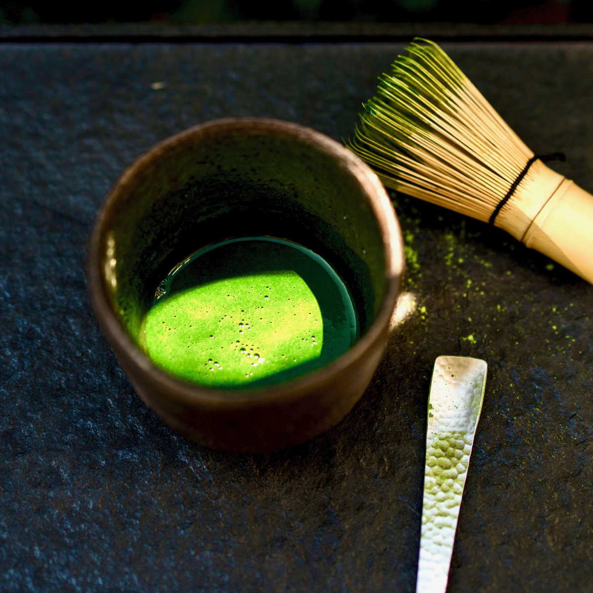 Zubereitung des Zen Matchas 