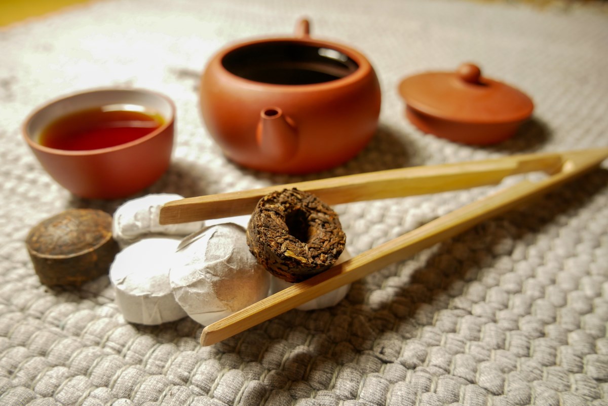 Aufguss Simao Shu-Pu-Erh Tee