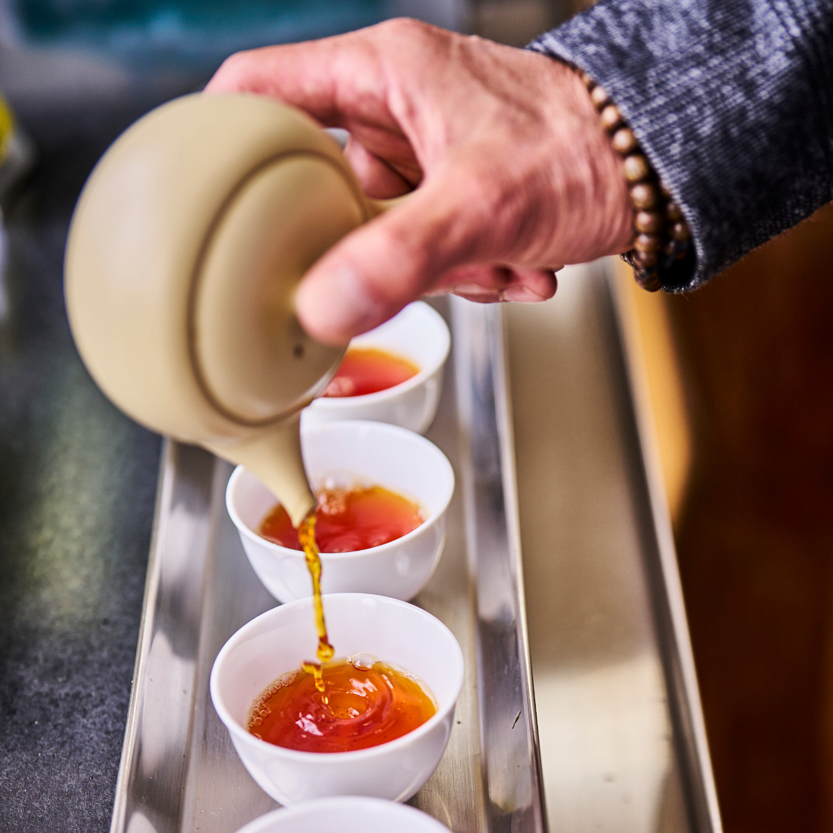 Tee-Verkostung & -Vergleich